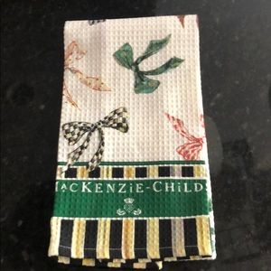 Mackenzie-Childs dish towel
